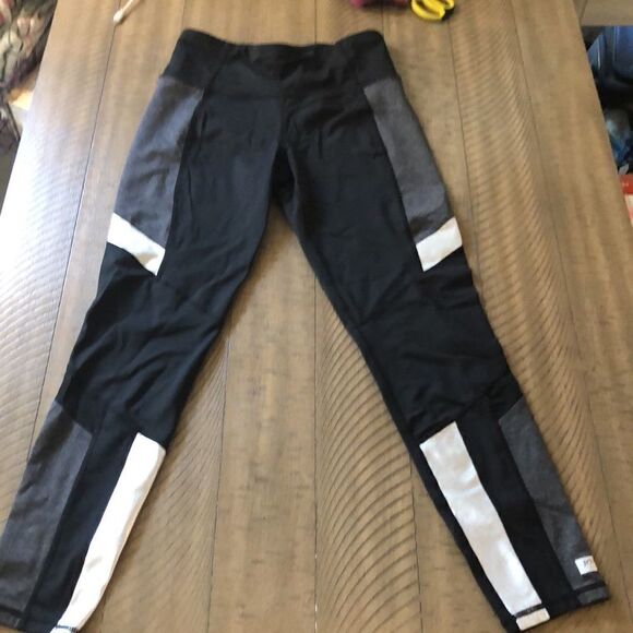 Betsy Johnson Performance Pants Color-block Neutrals Zip Compartment back waist. - Picture 12 of 17